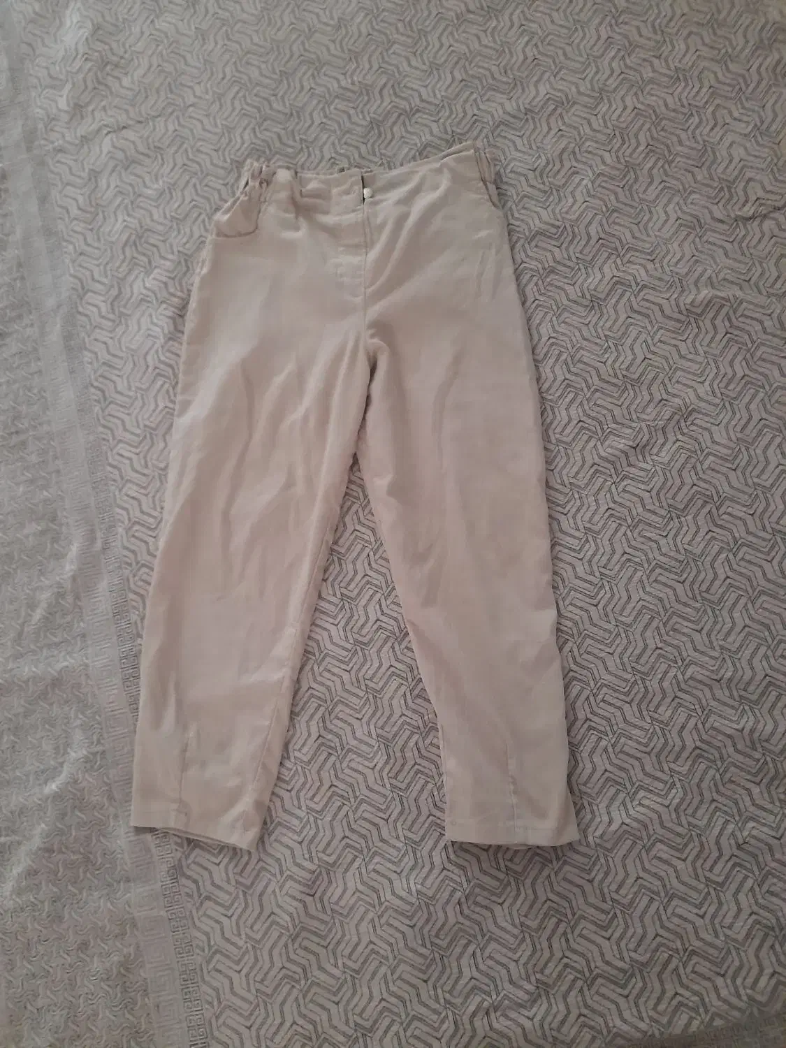 شلوار کرم رنگ جنس بنگال|لباس|بوکان, |دیوار