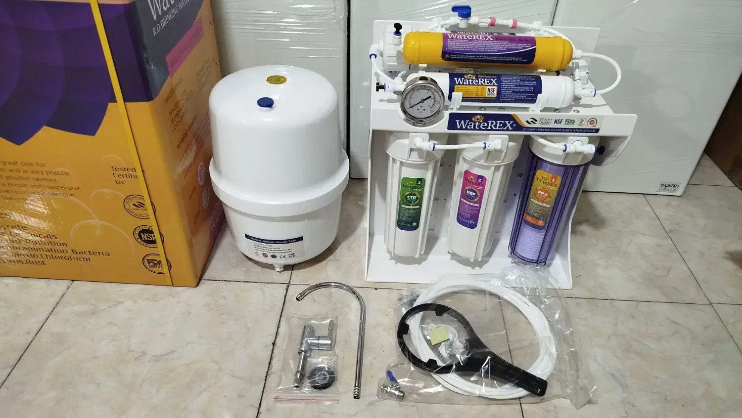 تصفیه آب خانگی 6مرحله واترکس|آب‌سردکن و تصفیه آب|شهریار, شهرک وائین|دیوار