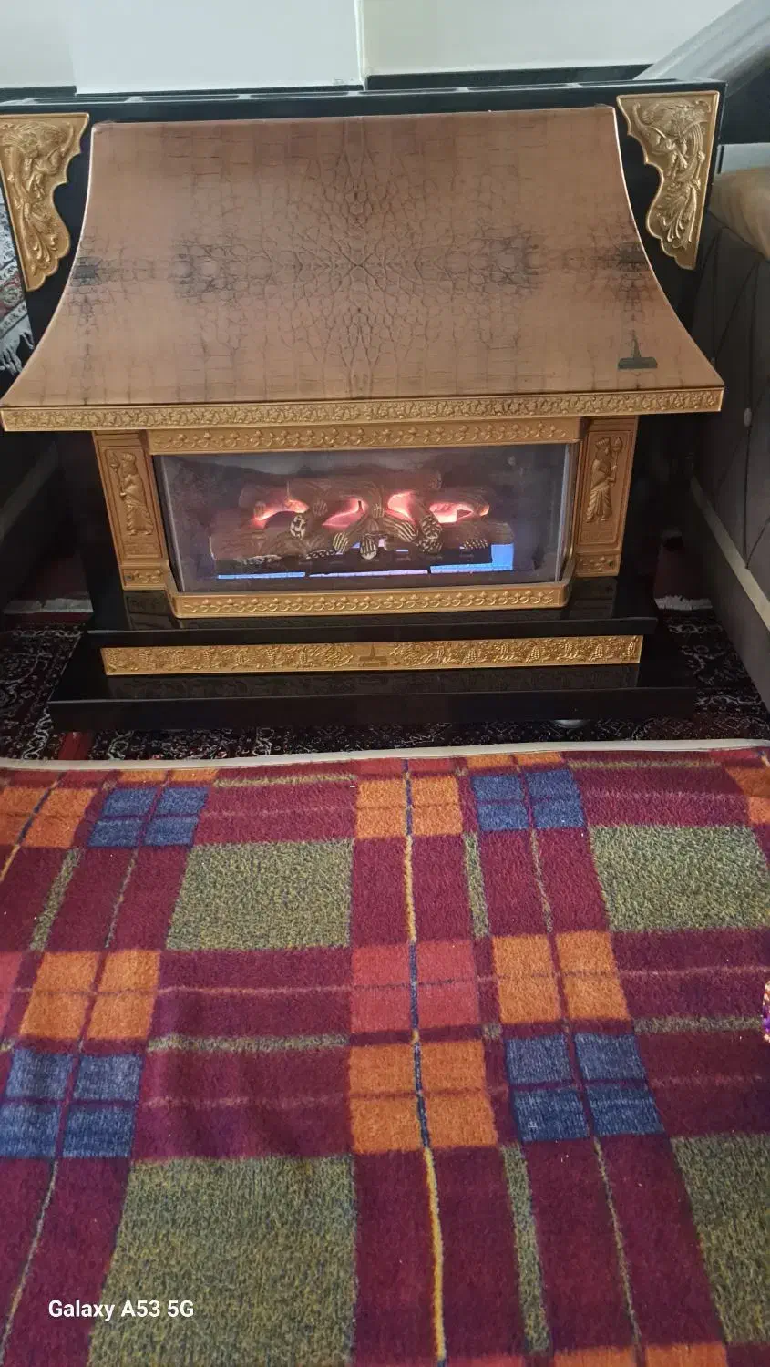 بخاری گلکاران چدنی|بخاری، هیتر، شومینه|میاندوآب, |دیوار