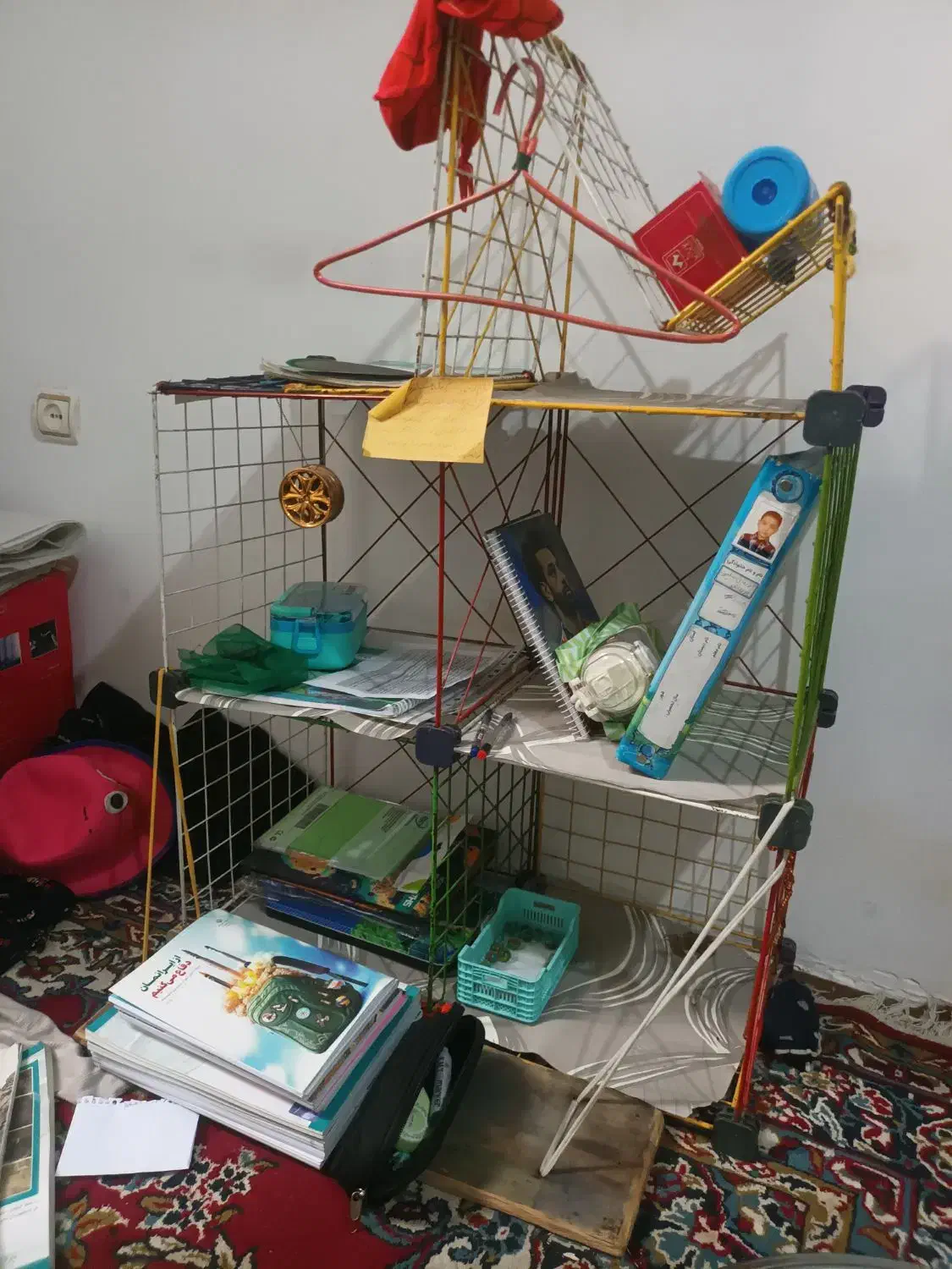 قغسه کتاب .اسباب|کتابخانه، شلف، قفسه‌های دیواری|ارومیه, |دیوار