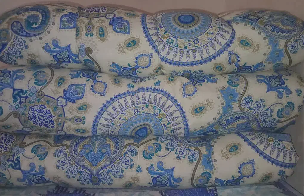 لحاف تشک|رختخواب، بالش، پتو|خلخال, |دیوار