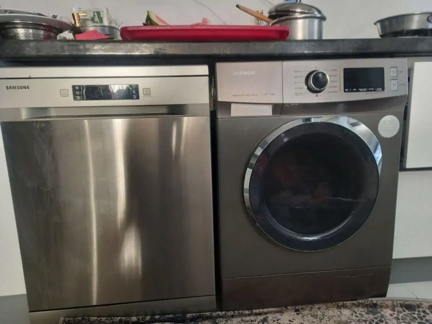 فروش و ((خریدار)) ماشین لباسشویی|ماشین لباسشویی و خشککن لباس|قزوین, |دیوار