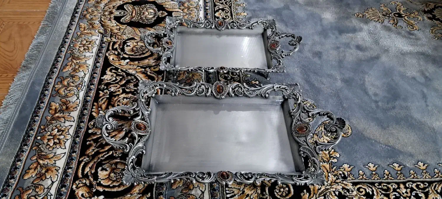 سینی استیل|ظروف سرو و پذیرایی|قم, هفت تیر|دیوار