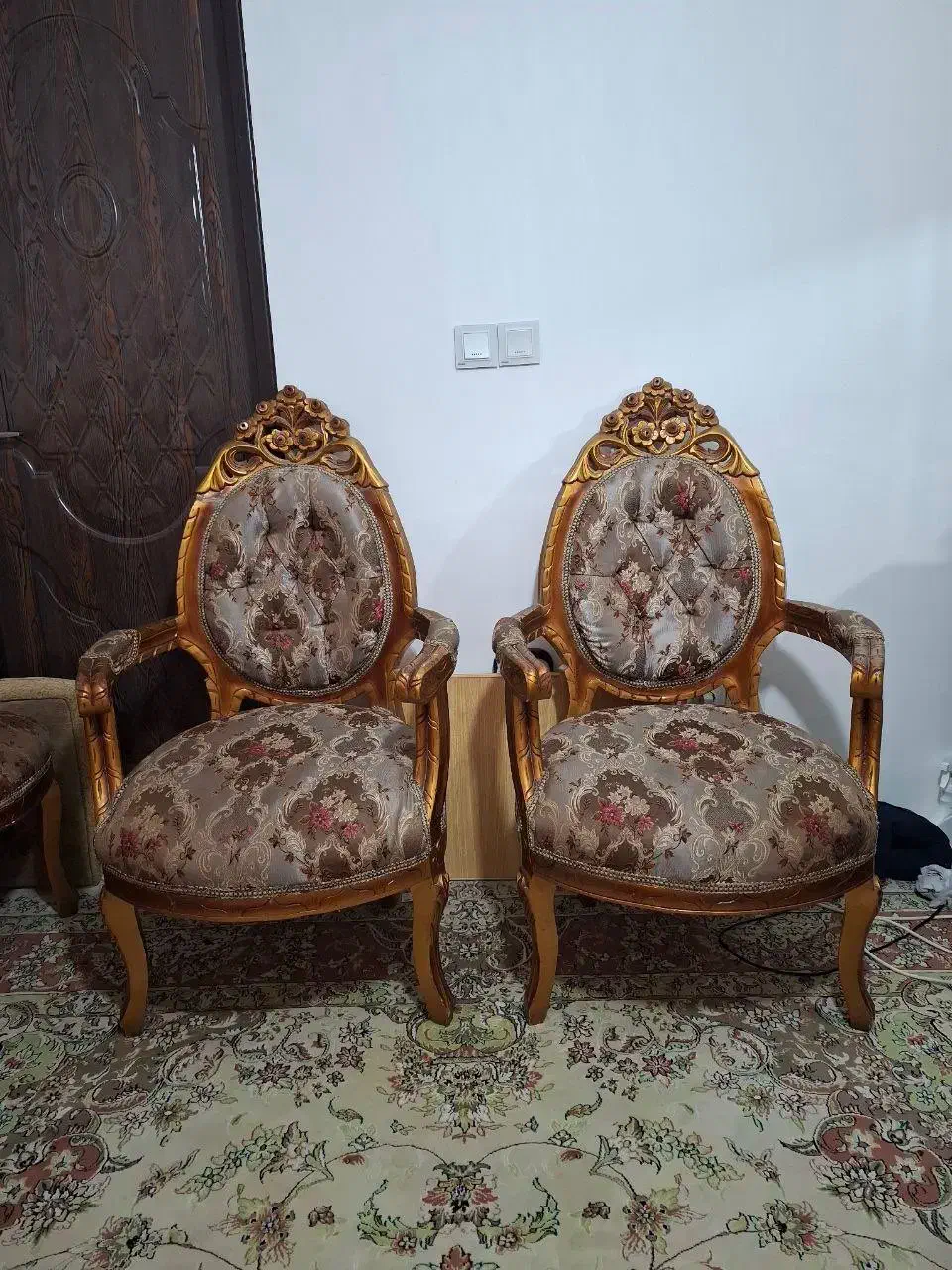 مبل سلطنتی ۹ نفره|مبلمان خانگی و میز عسلی|شیراز, شهرک ایثار|دیوار