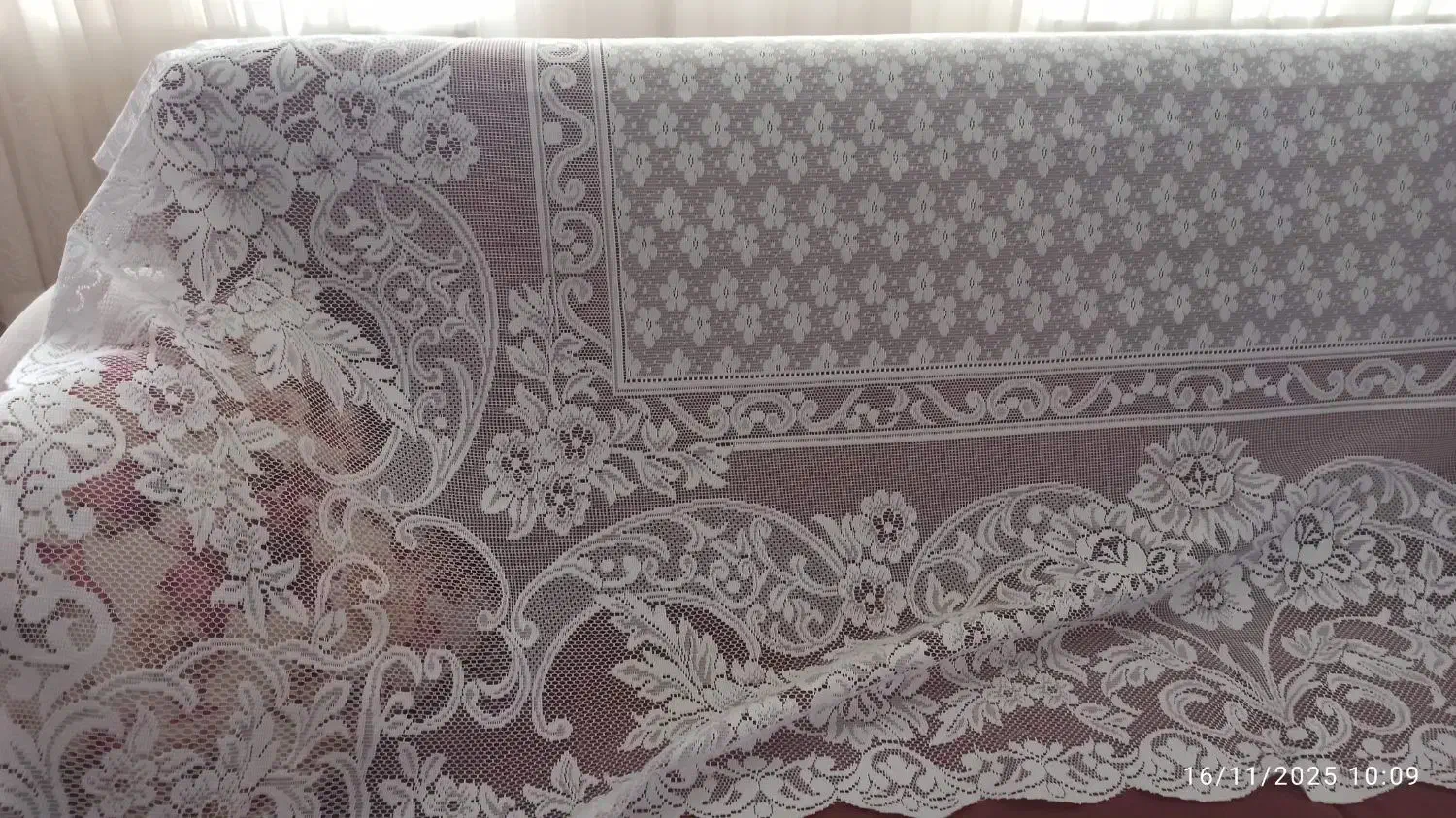 رومیزی توری|پرده، رانر، رومیزی|خوی, |دیوار