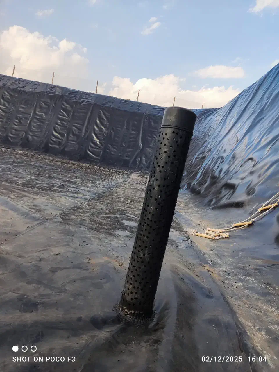 ورق ژئوممبران عایق استخر ، ژئوممبراین ، ژئوممبرین|عمده‌فروشی|گرگان, |دیوار