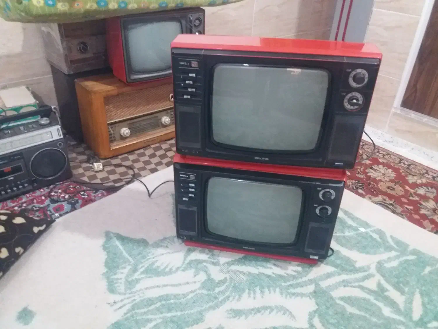 رادیو لامپی|کلکسیون اشیاء عتیقه|اهرم, |دیوار