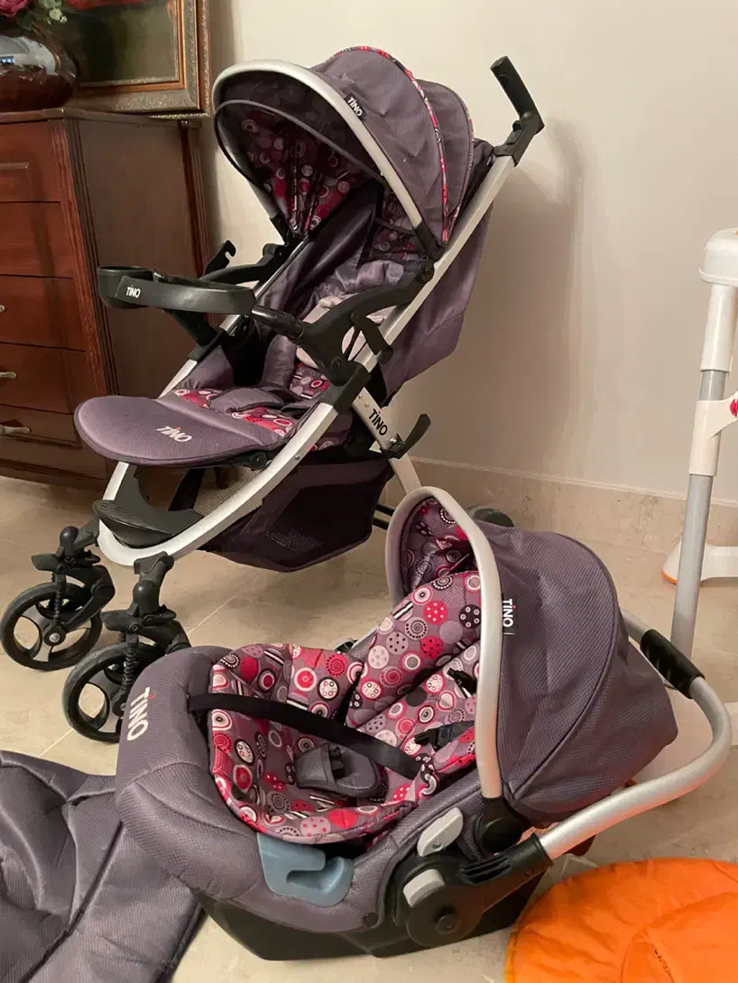 سرویس ست کالسکه و صندلی غذاخوری|کالسکه و لوازم جانبی|کاشان, دانش|دیوار