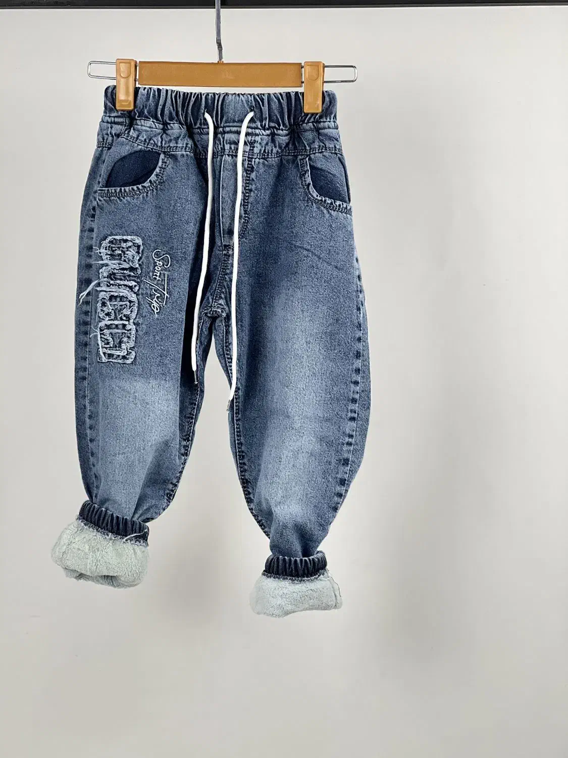 شلوار لی خزدار اسپرت|کفش و لباس بچه|بانه, |دیوار