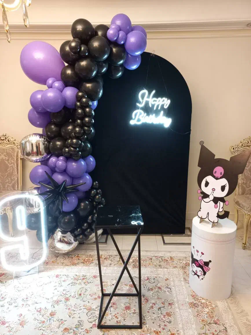 بادکنک آرایی گل آرائی تم تولد نئون عدد استند|خدمات پذیرایی، مراسم|تهران, ارجمندی راد|دیوار