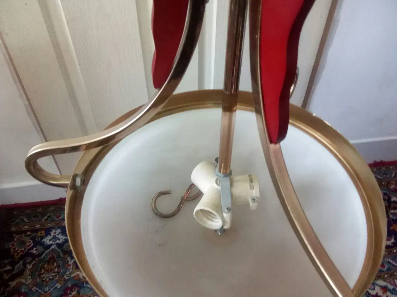 لوستر کاسه ای|لوستر و چراغ آویز|زنجان, |دیوار