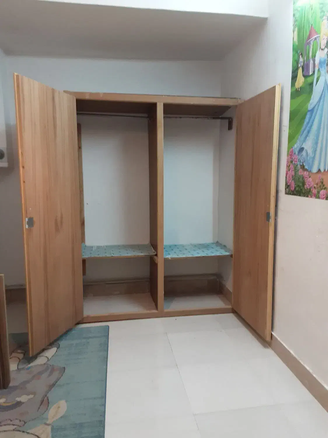 کمد دیواری تمام چوب|جاکفشی، کمد، دراور|نهاوند, |دیوار