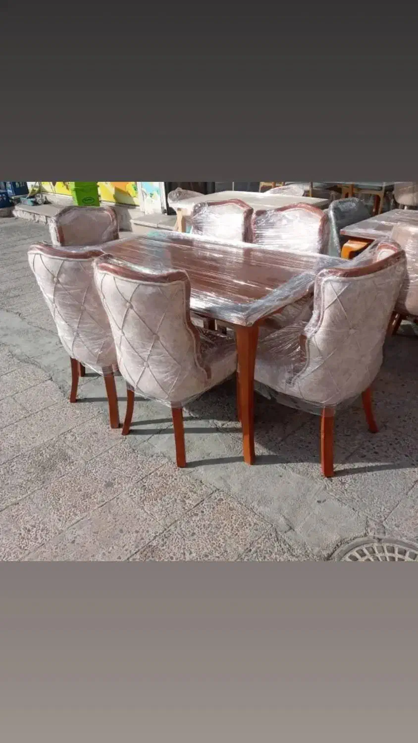 انواع و اقسام میز غذاخوری چهار و شش نفره|میز و صندلی غذاخوری|اردبیل, |دیوار