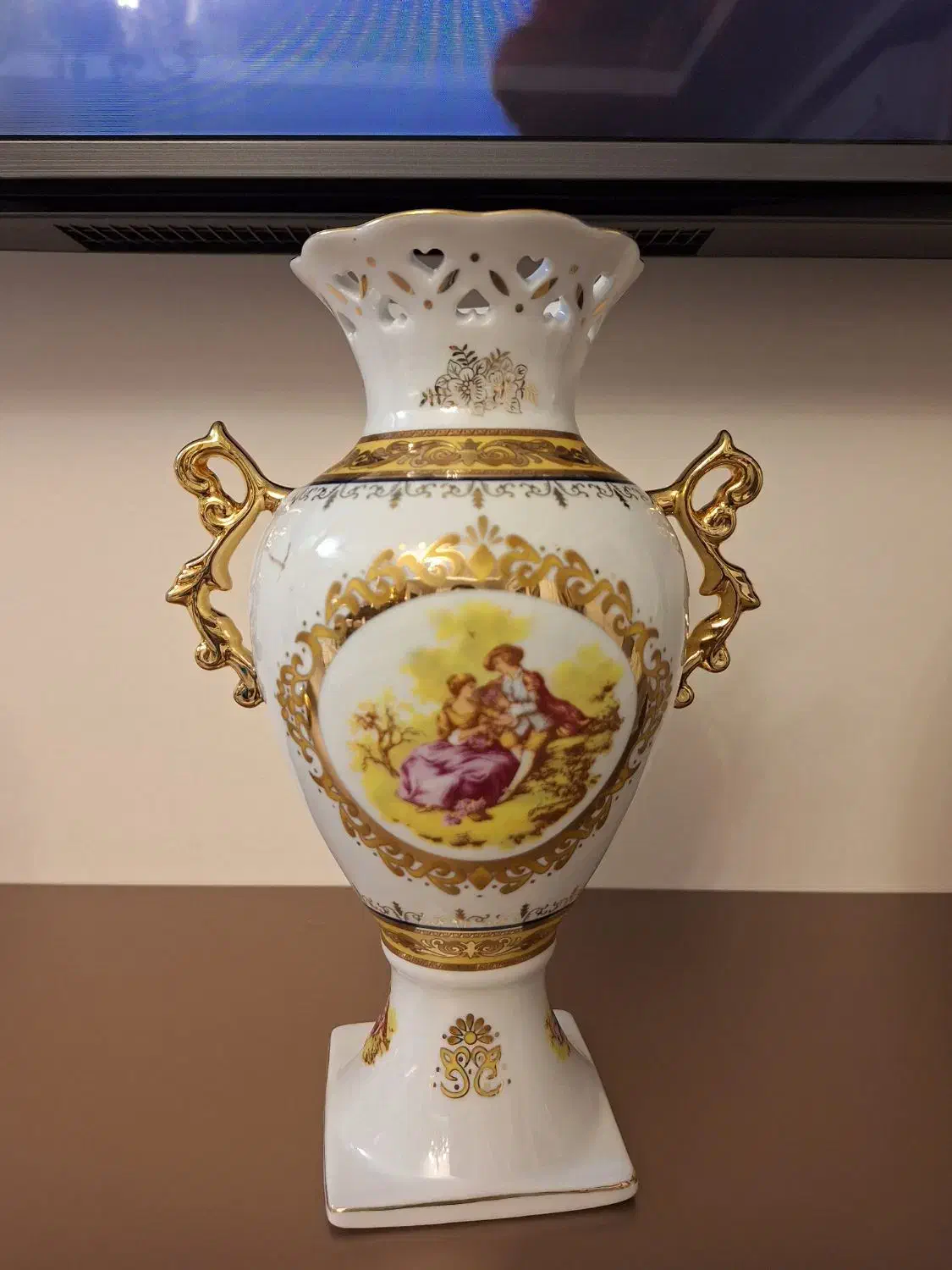 ست 3 تیکه گلدان و بشقاب قدیمی|کلکسیون اشیاء عتیقه|تهران, امیریه|دیوار