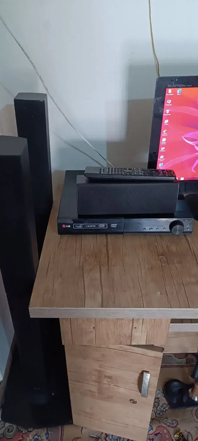 سینما خانگی پنج تیکه در حد نو|سیستم صوتی خانگی|بیجار, |دیوار