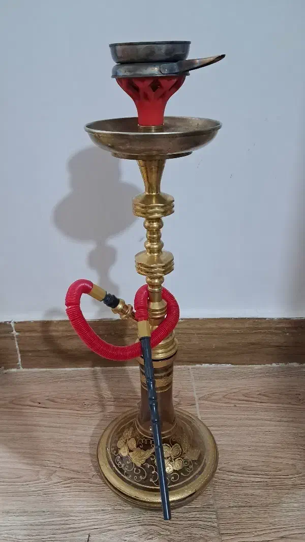 قلیان برنجی سنگین|کلکسیون و سرگرمی|هشتگرد, خور|دیوار