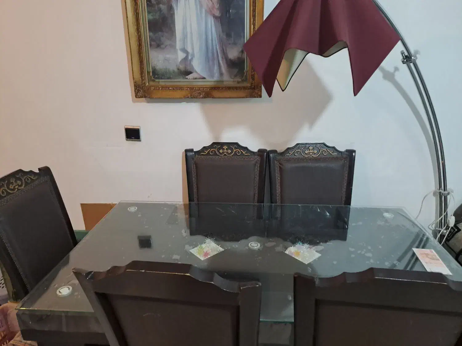 میز نهار خوری ۶ نفره در حد نو|میز و صندلی غذاخوری|بجنورد, |دیوار