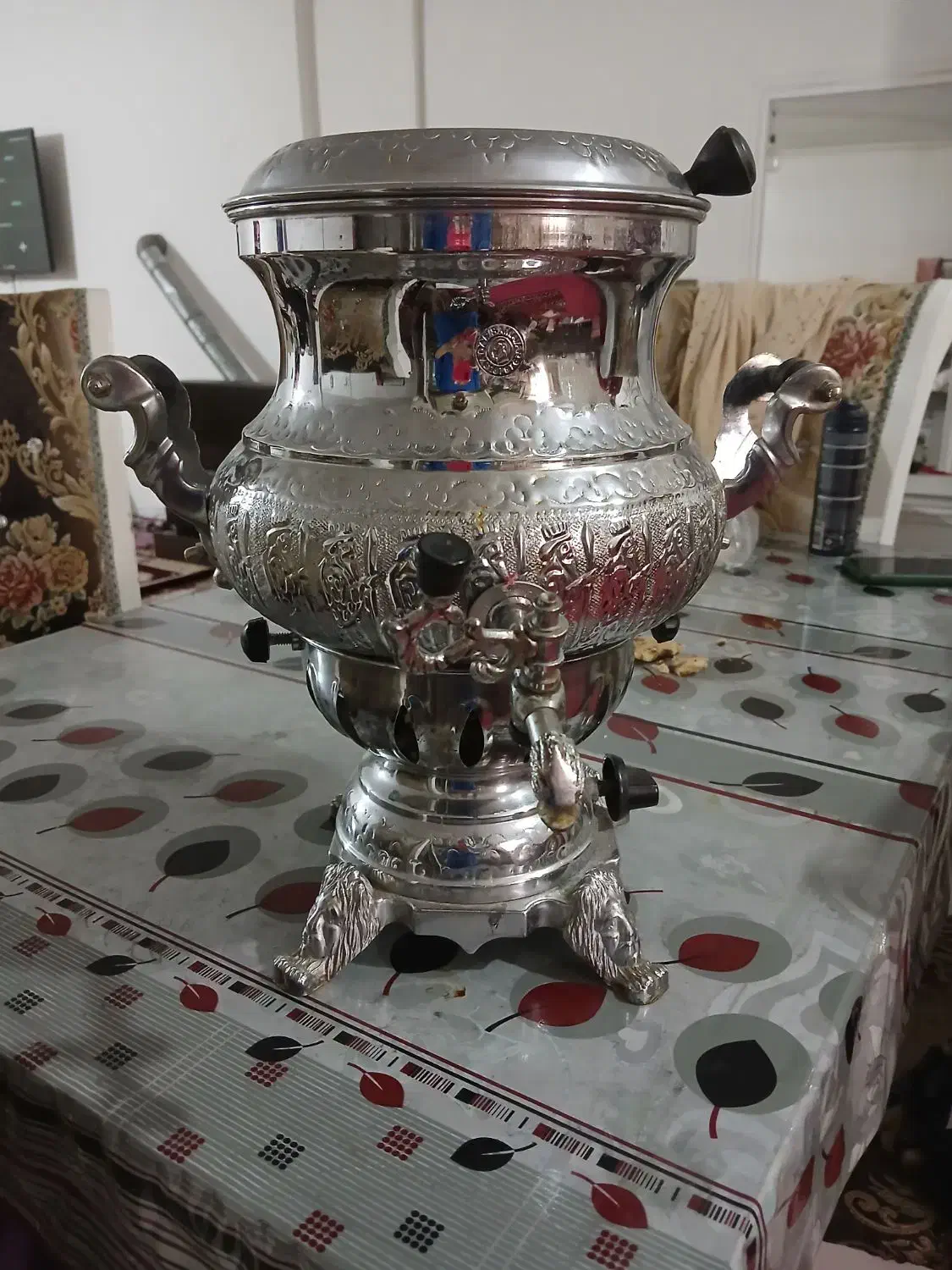 سماور گازی|سماور، چای‌ساز، قهوه‌ساز|قدس, شهر‌قدس|دیوار