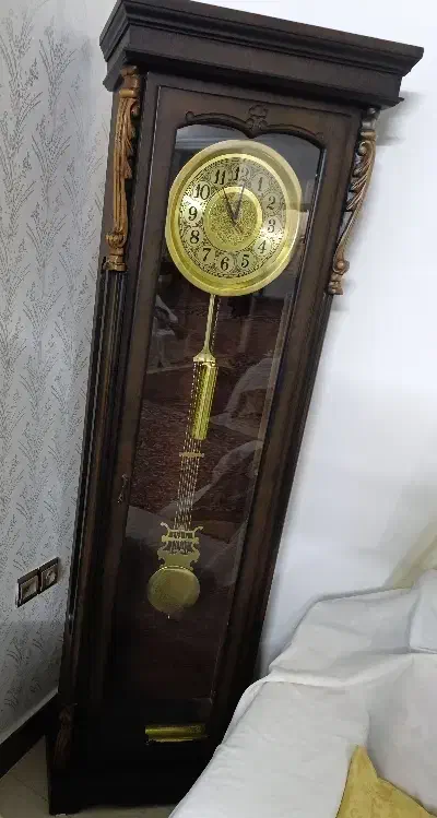 ساعت ایستاده ۲ متری چوب سنگین|ساعت دیواری و تزئینی|اسفراین, |دیوار