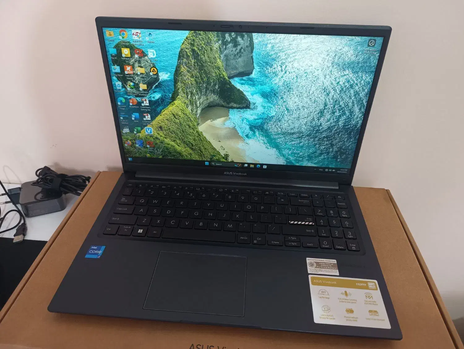 لپ تاپ ایسوس vivobook|رایانه همراه|اردبیل, |دیوار