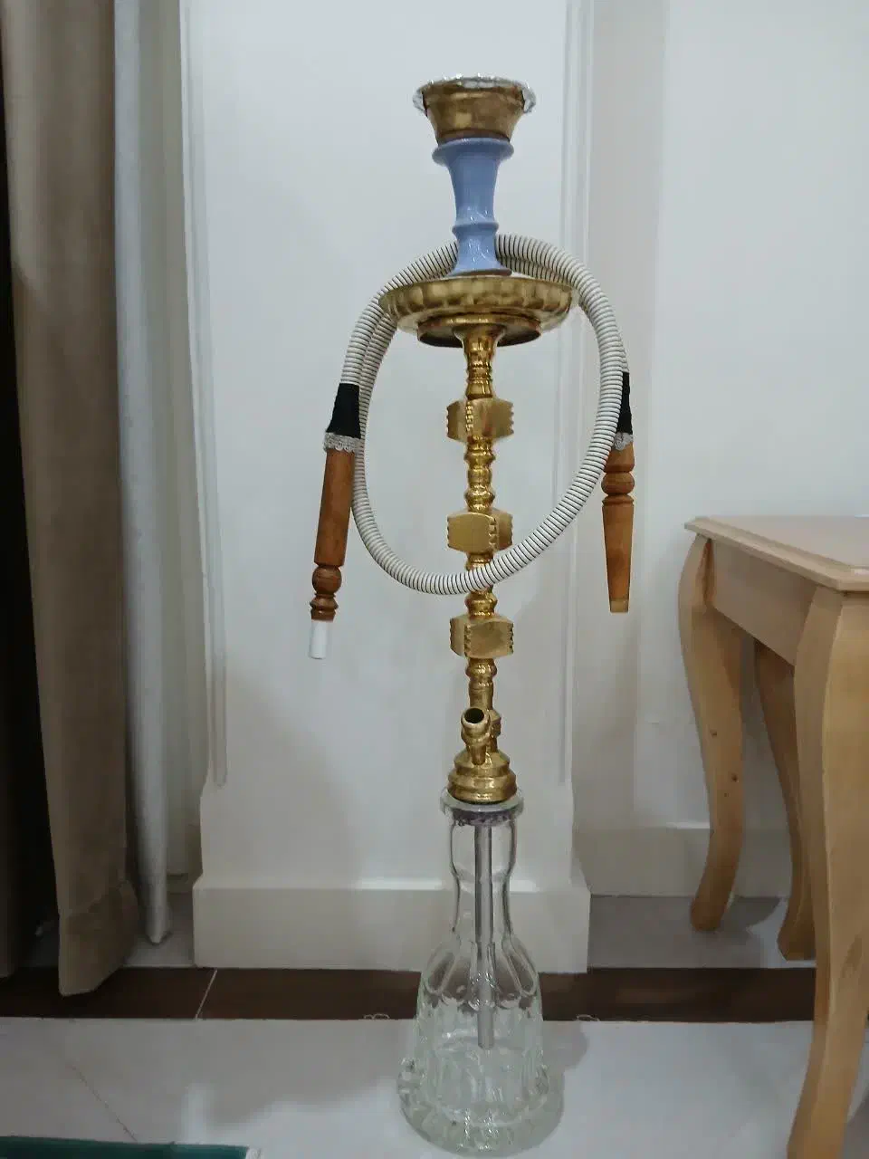 قلیان برنجی به همراه لوازم|کلکسیون و سرگرمی|ملایر, |دیوار