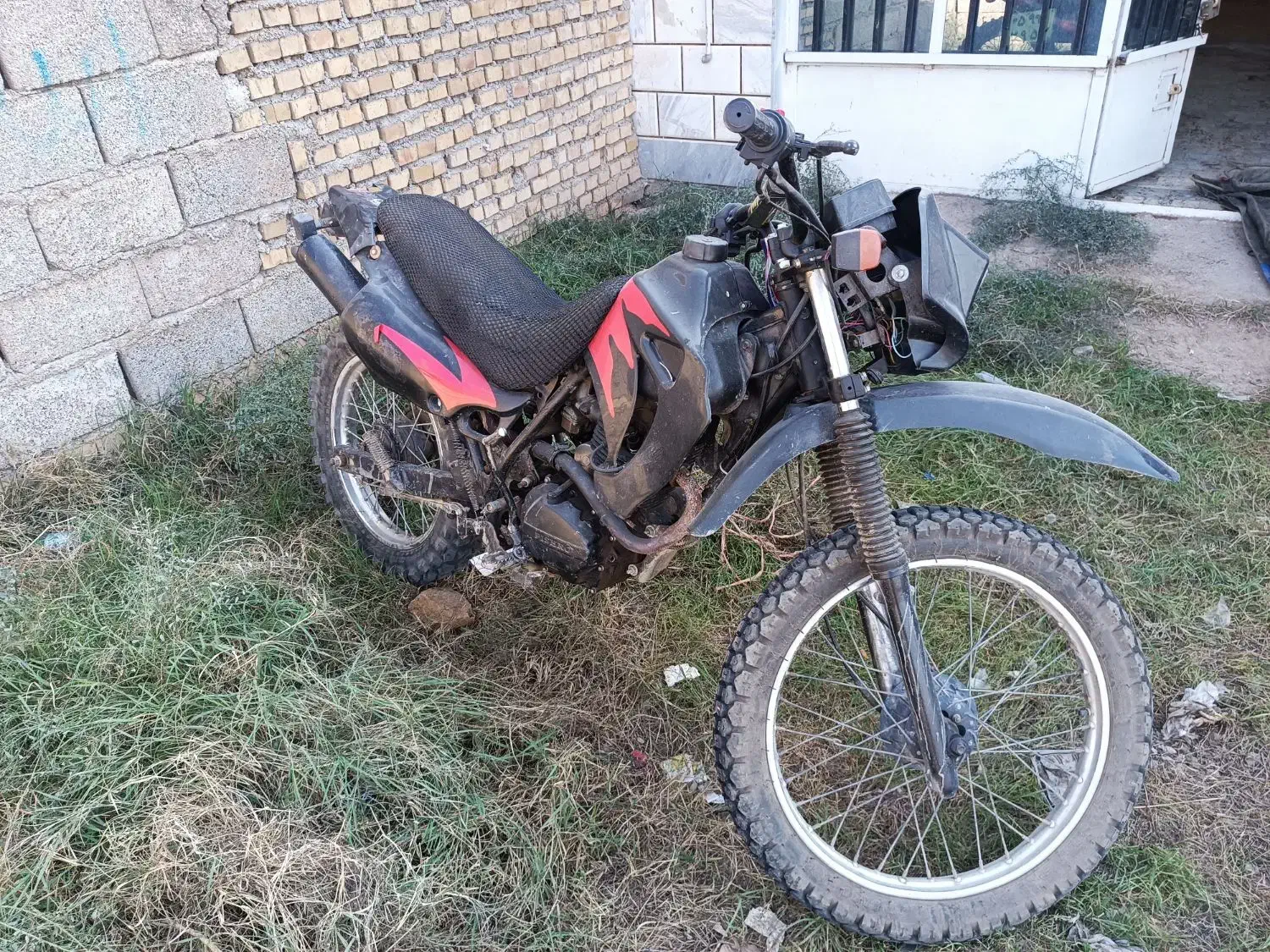 تریل مزائده درحد.سالم.استارتی|موتورسیکلت|آق قلا, |دیوار