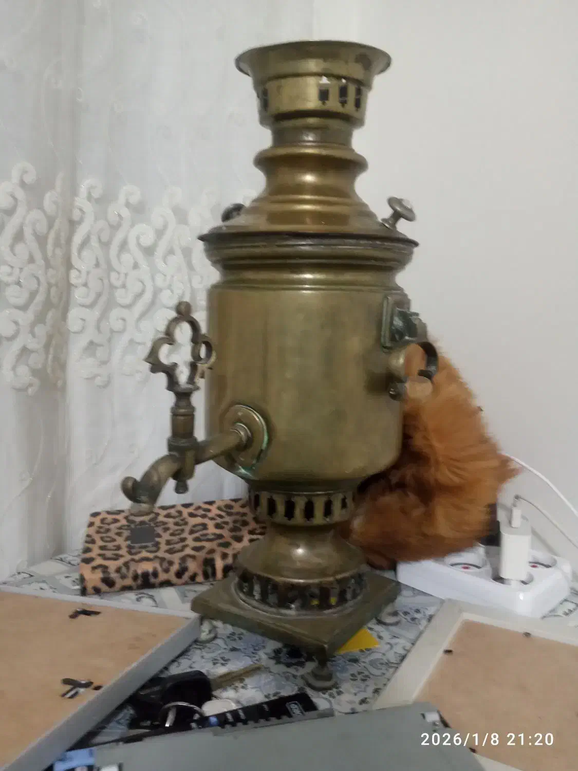 سماور زغالی قدیمی|سماور، چایساز، قهوهساز|شهریار, شهرک امیریه|دیوار