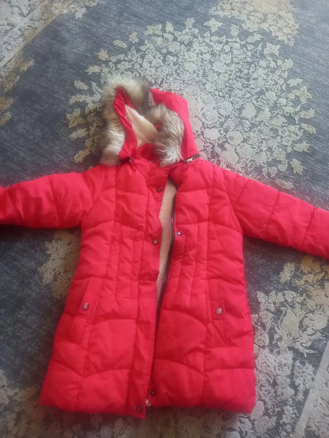 کاپشن|کفش و لباس بچه|شیراز, گل سرخ|دیوار