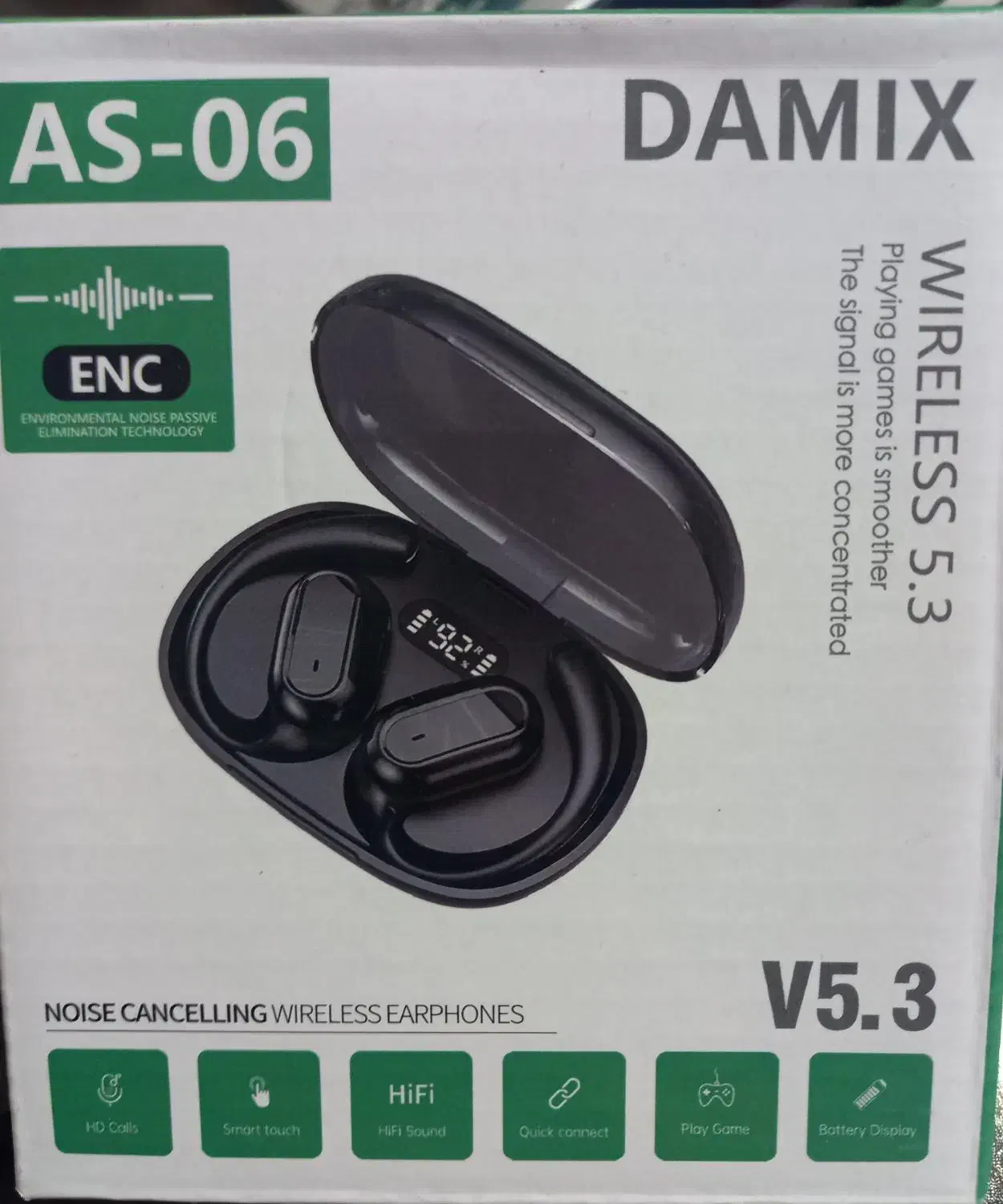 حراج هدفن بی سیم (ایرپاد)DamixمدلAS-06به مدت محدود|پخشکننده همراه|اصفهان, کوجان|دیوار