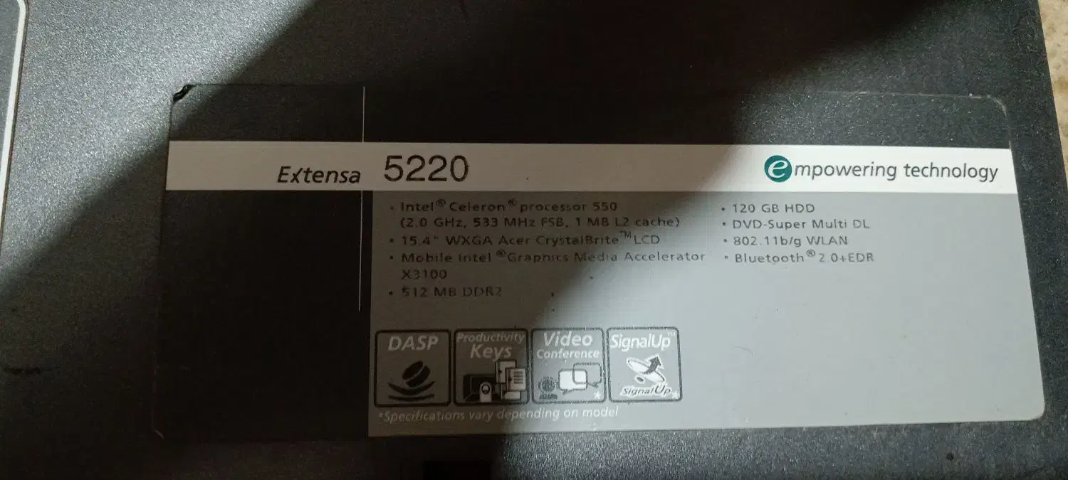 لپ تاپ ایسر|رایانه همراه|قزوین, |دیوار