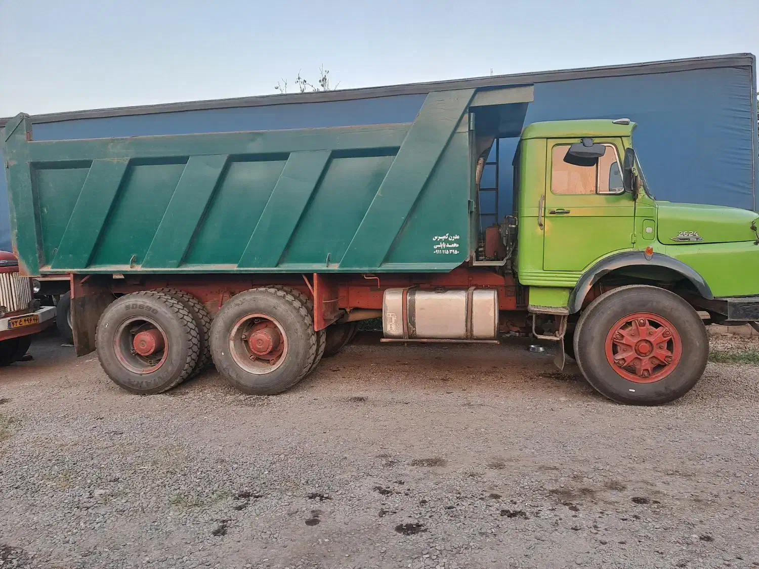 کامیون کمپرسی زیر مایلر|خودرو سنگین|لاهیجان, لیالستان|دیوار