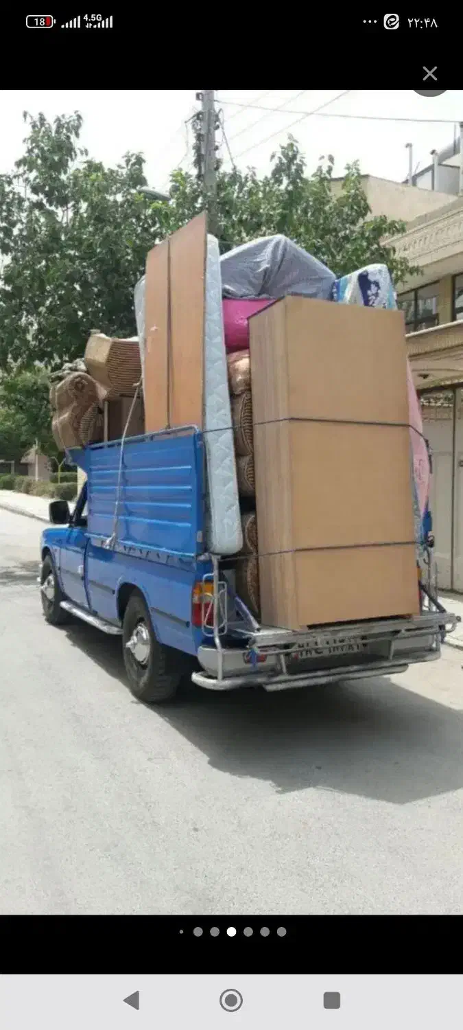 حمل بارباوانت نیسان با کارگر ماهر باربری|خدمات حمل و نقل|شیراز, ستارخان|دیوار