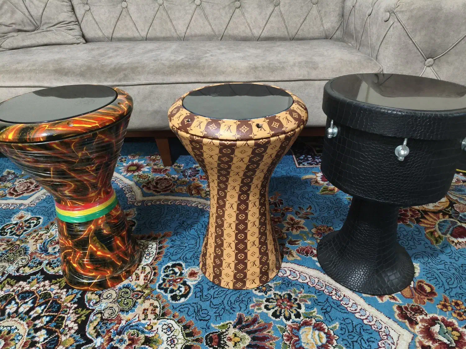 زرتیمپو آبادانی|سازهای سنتی|مشهد, محمدآباد|دیوار