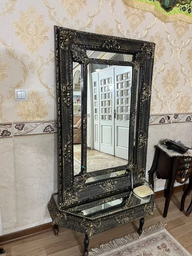 آینه وکنسول|مبلمان خانگی و میز عسلی|کرمانشاه, |دیوار