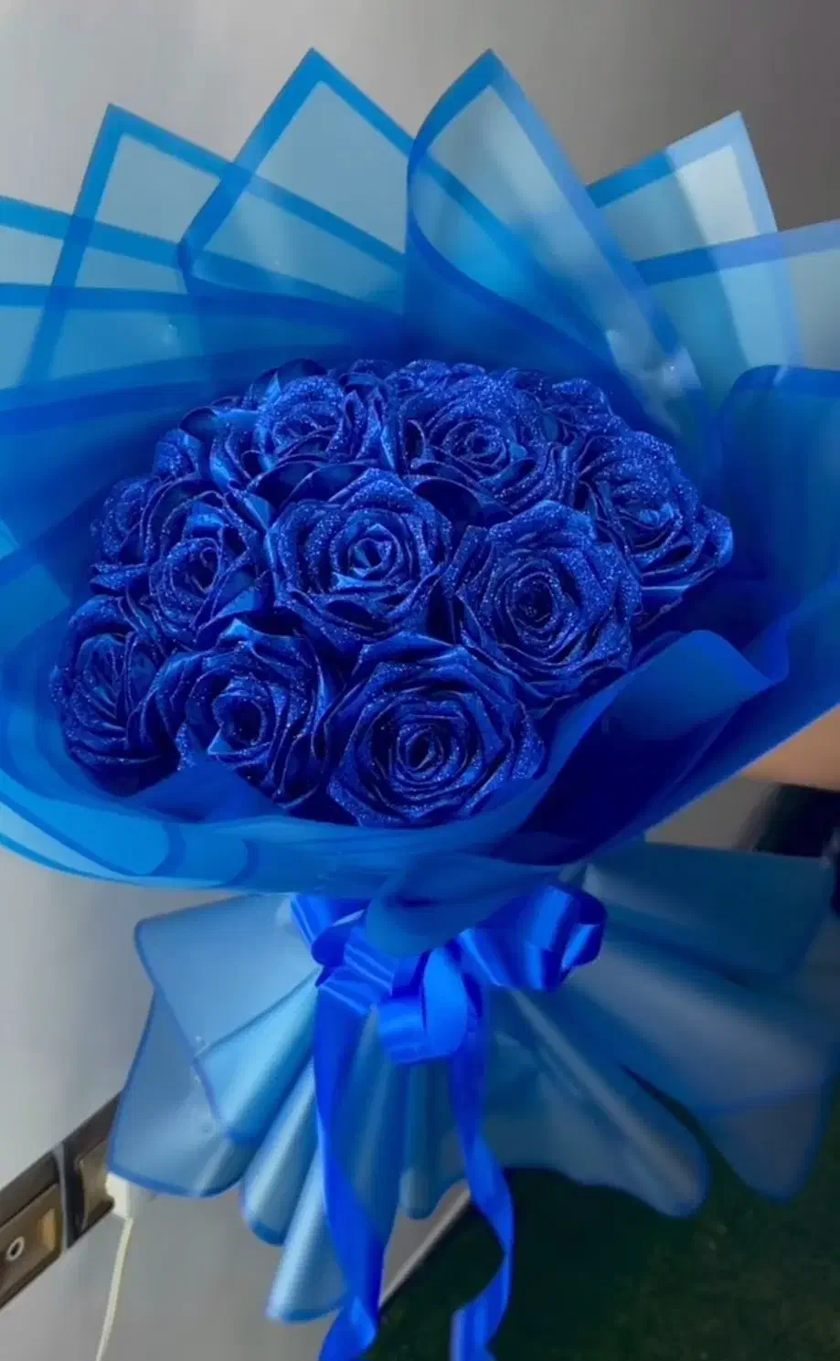 گل روبانی شاخه ای ۳۰|گل مصنوعی|تویسرکان, |دیوار