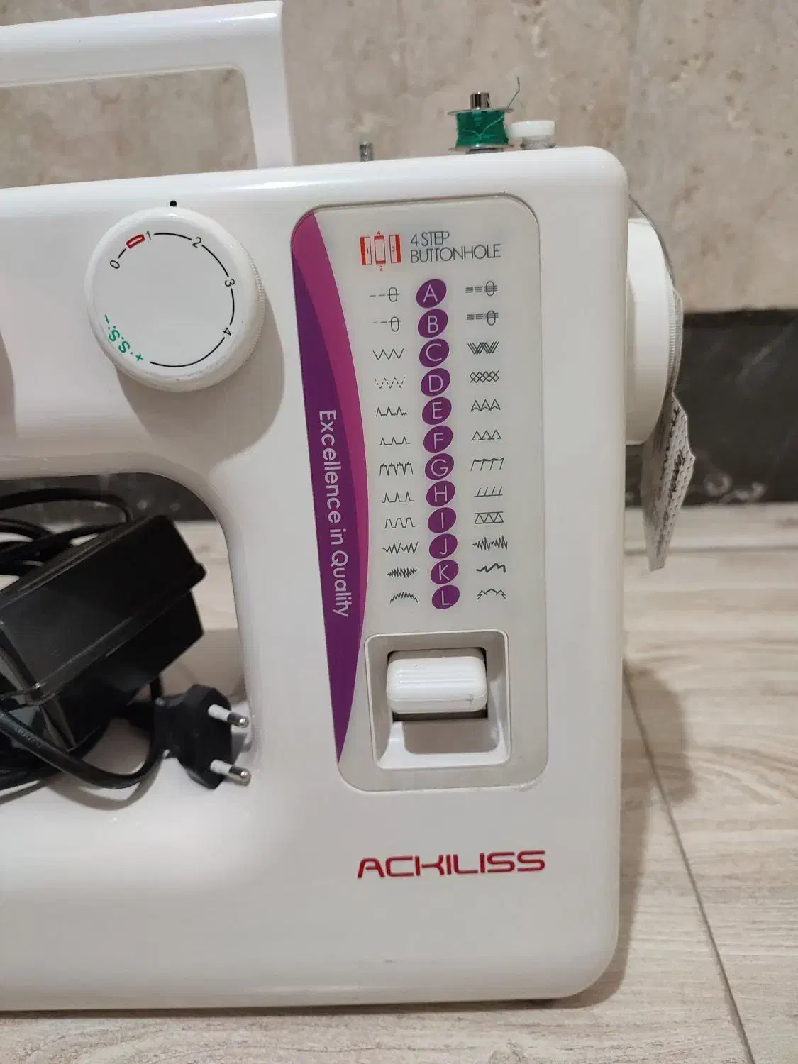 چرخ خیاطی آکلیس|چرخ خیاطی و ریسندگی|قم, سراجه (۱۵ خرداد)|دیوار