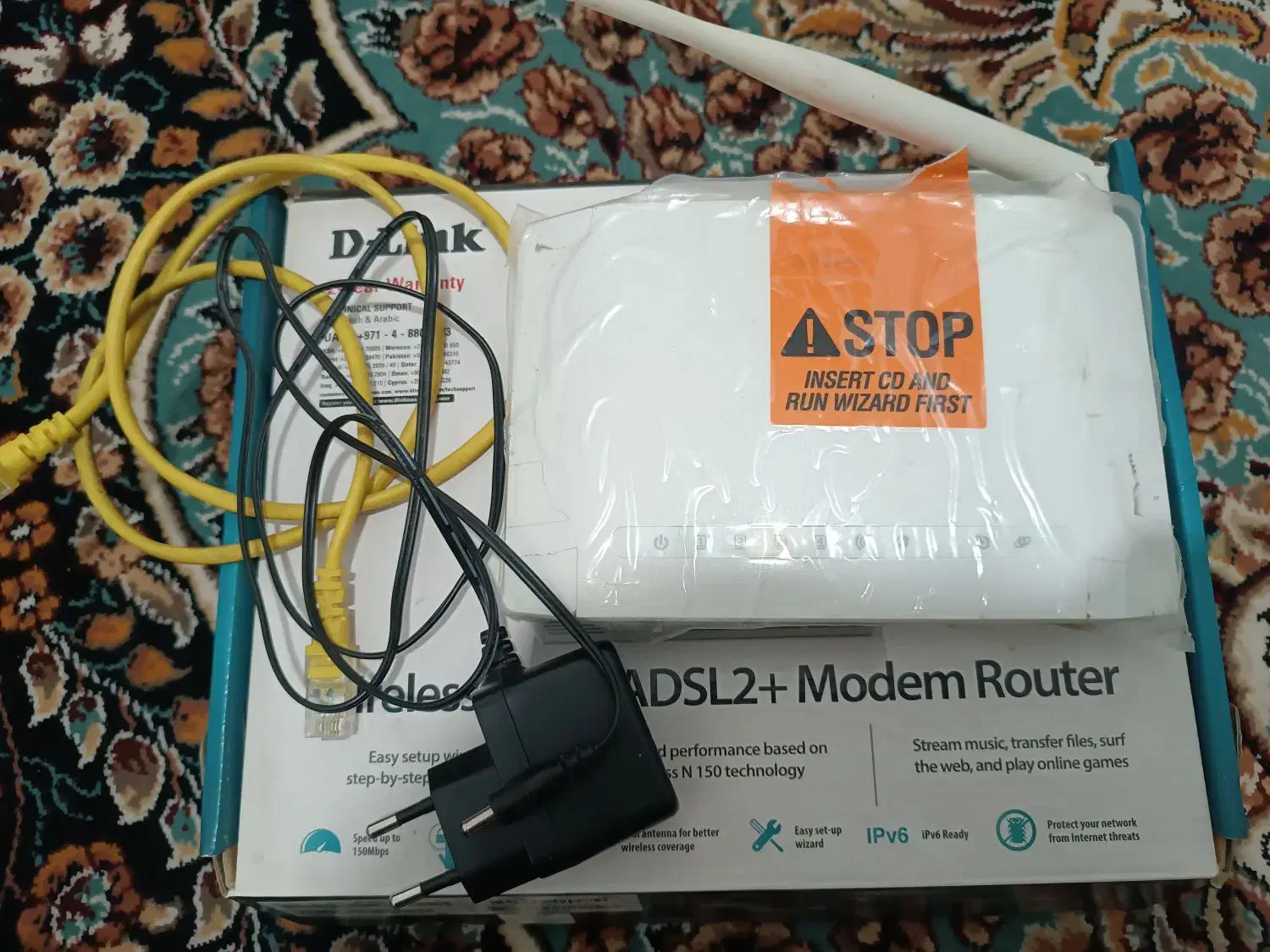 مودم D-Link|مودم و تجهیزات شبکه|نیشابور, پنجراه|دیوار