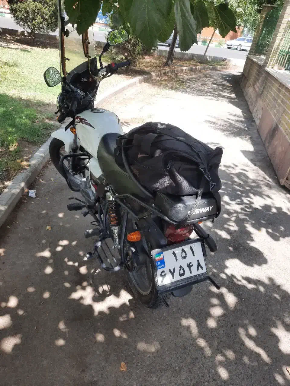 keeway 150 کیوی ۱۵۰ سفید|موتورسیکلت|ری, شهادت|دیوار