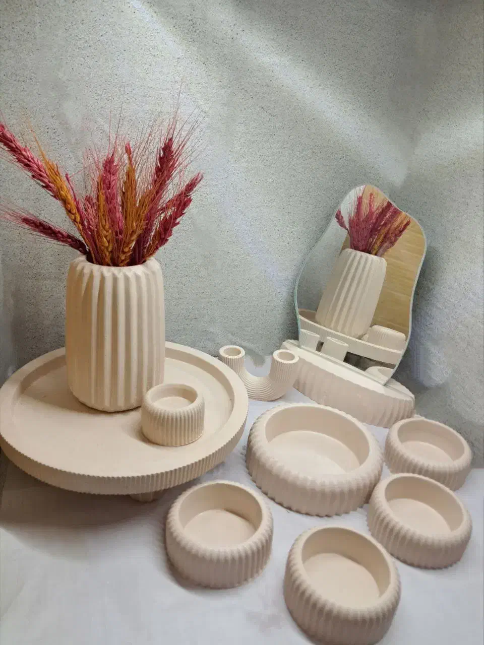 بیس خام.  هفت سین سنگ مصنوعی|صنایع دستی و سایر لوازم تزئینی|رشت, استقامت ۲|دیوار