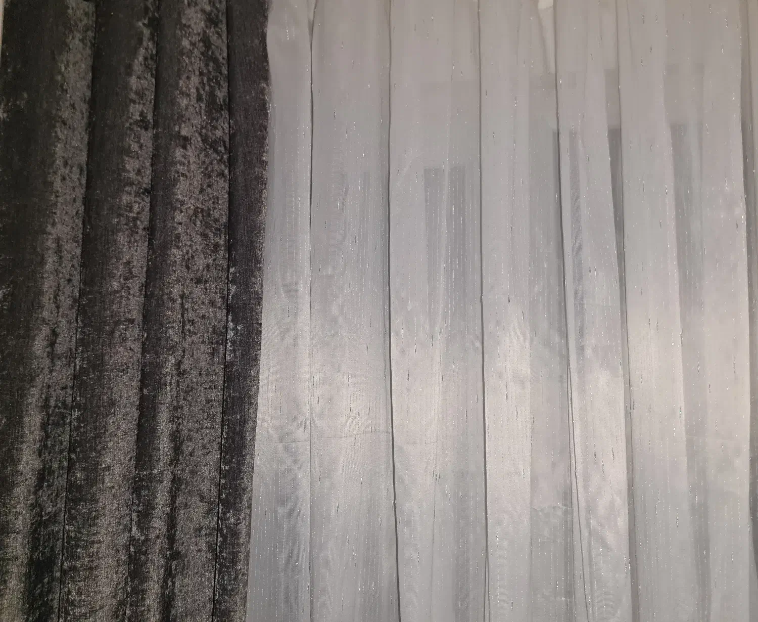 پارچه حریر کتان شاین ودکور مخمل شانل پانچ|لباس|لاهیجان, کوی آزادگان|دیوار