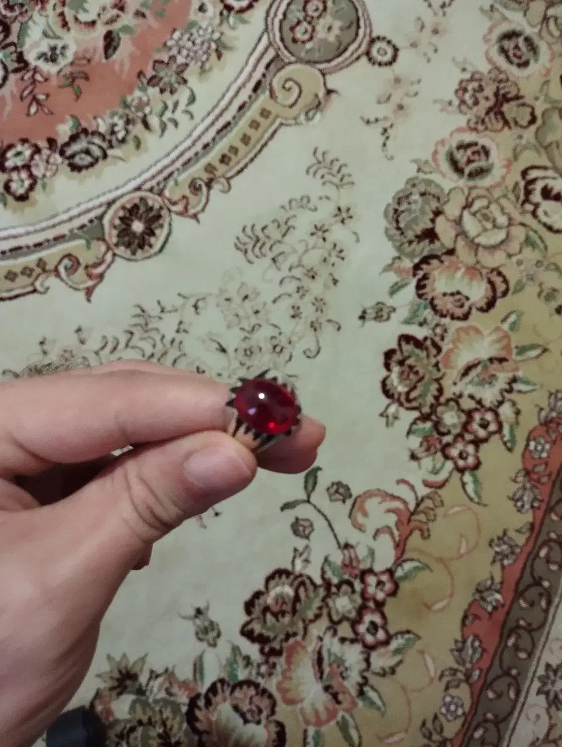 انگشتر یاقوت قرمز|جواهرات|زنجان, |دیوار