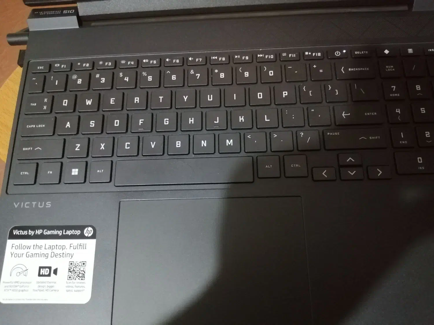 لپ تاپ hp victus gaming گرافیکRtx 4050|رایانه همراه|فردیس, خیام غربی|دیوار