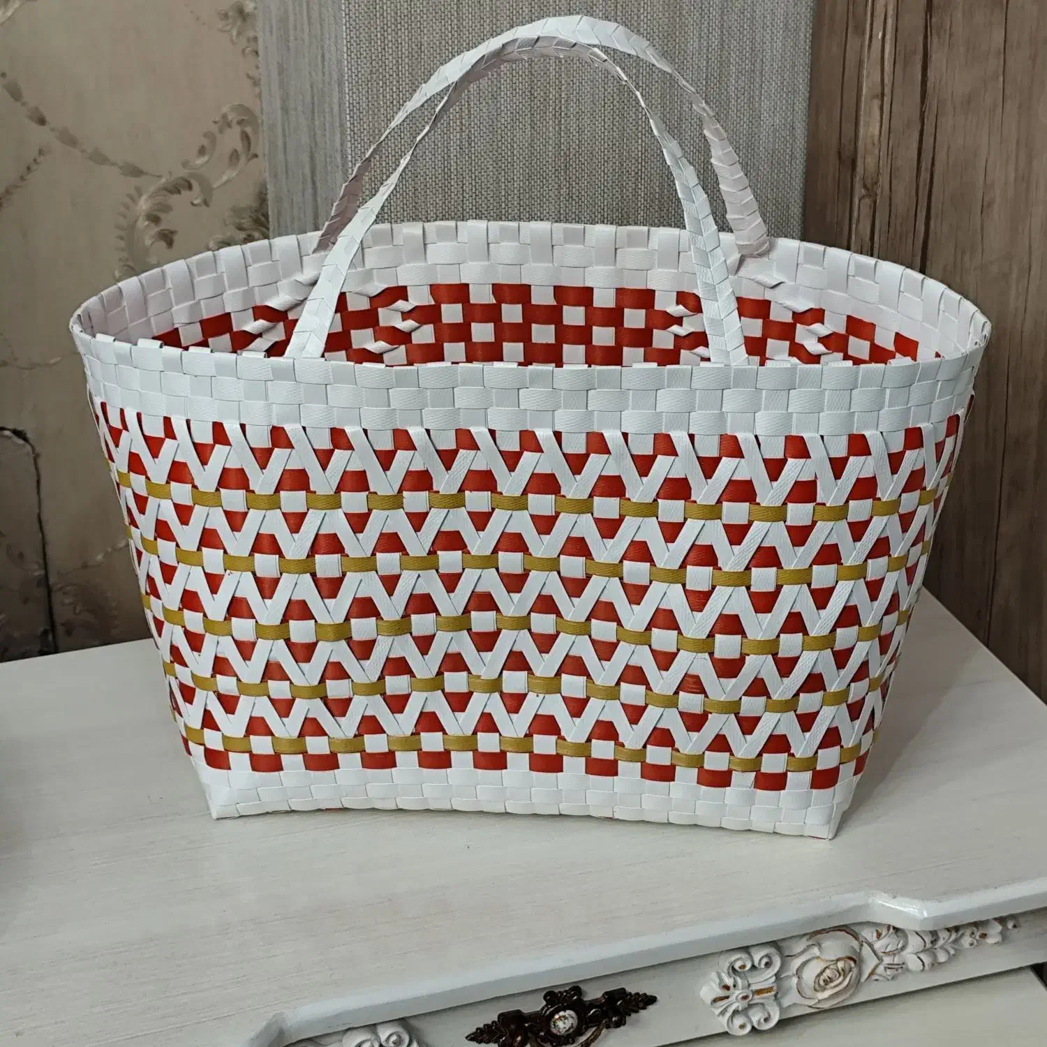 سبد خرید و باکس لباس دستبافت|کیف، کفش، کمربند|شیروان (خراسان), |دیوار