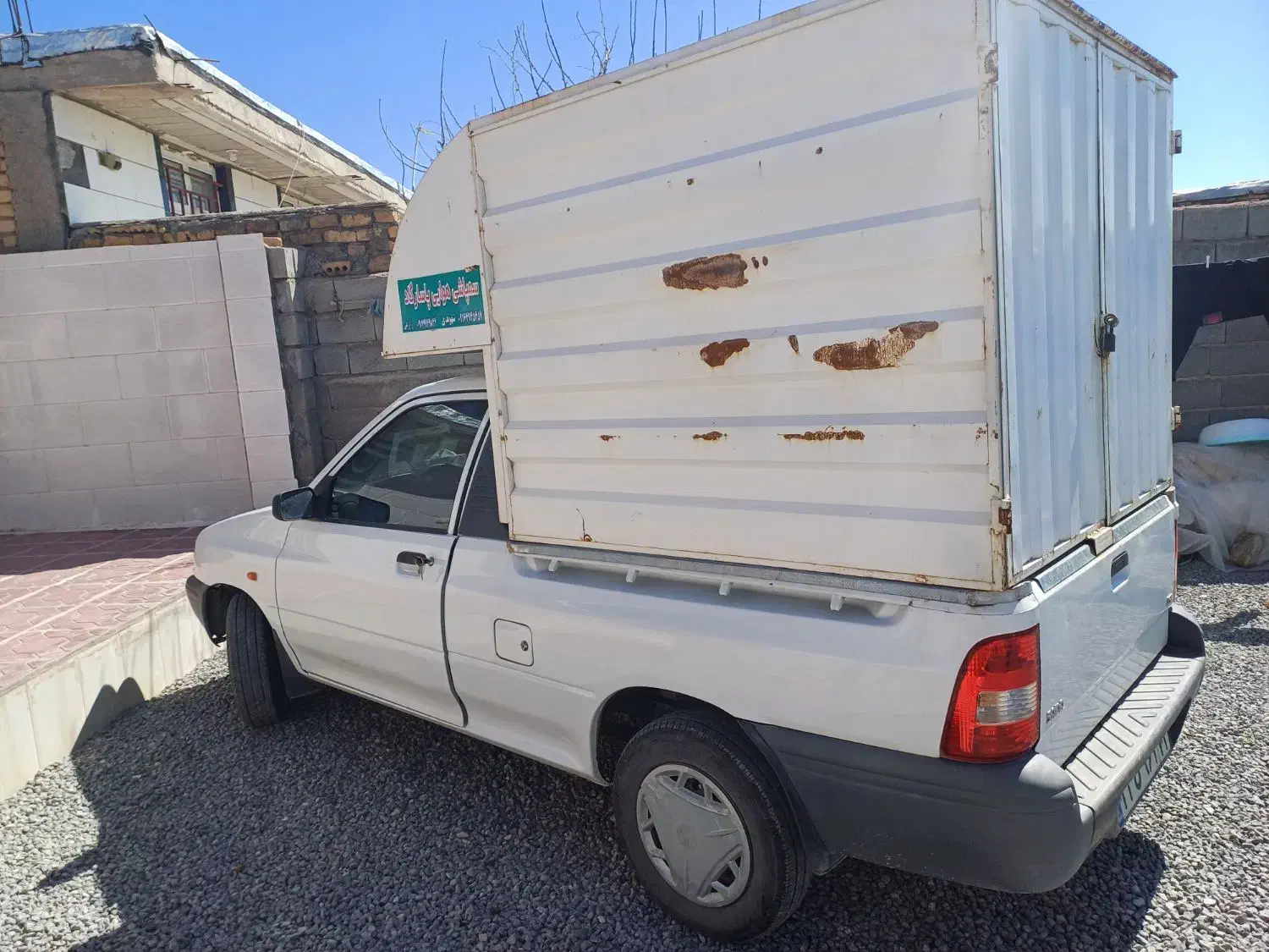 اتاق فلزی مسقف پراید وانت|قطعات یدکی و لوازم جانبی|مشهد مرغاب, |دیوار