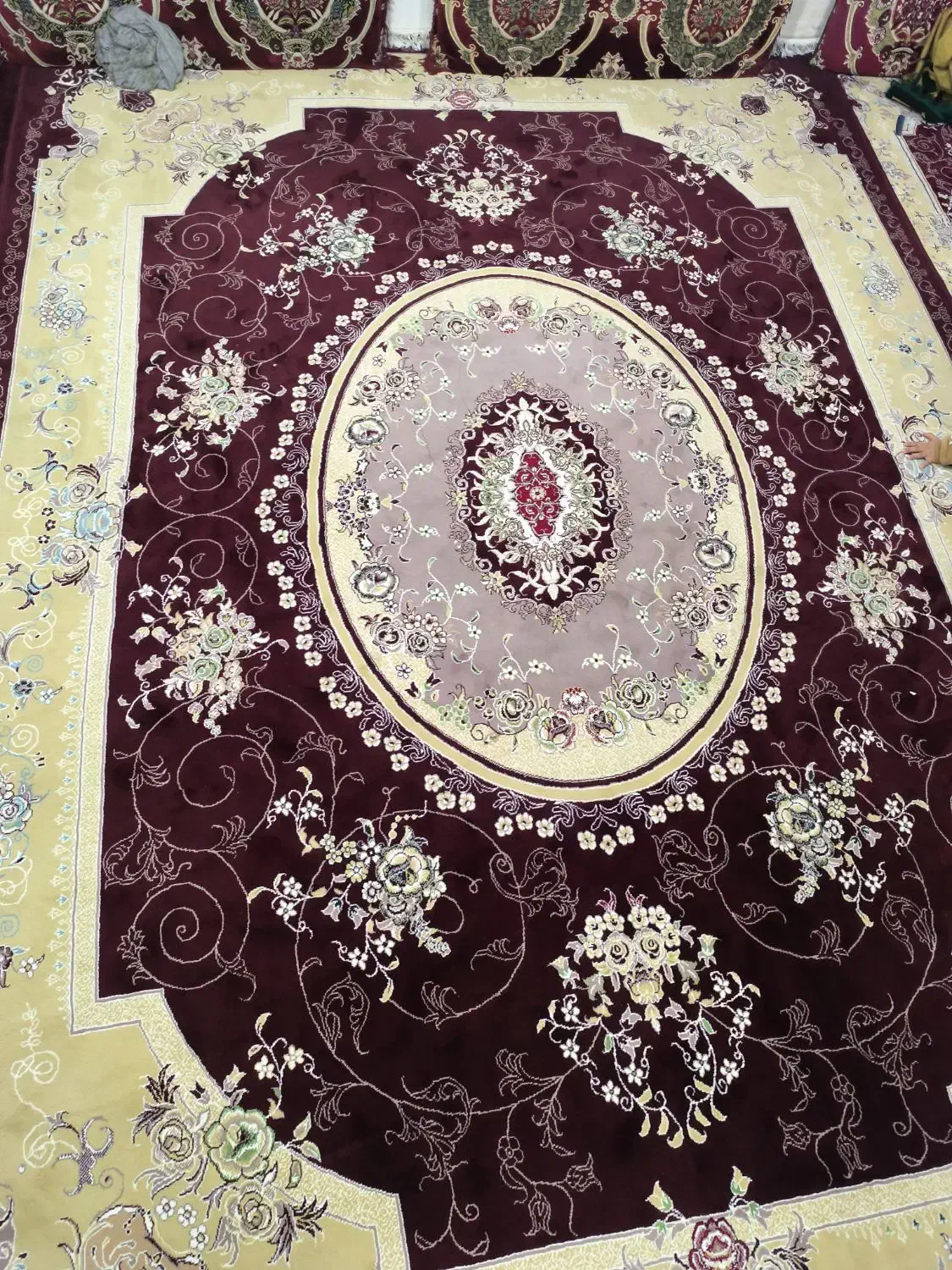 2 عدد فرش کاشان 4*3  تمیز و خوشکل|فرش|اشنویه, |دیوار