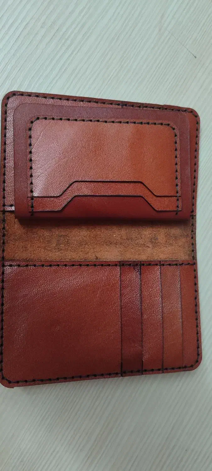 کیف پول تمام چرم|کیف، کفش، کمربند|اصفهان, صدف|دیوار