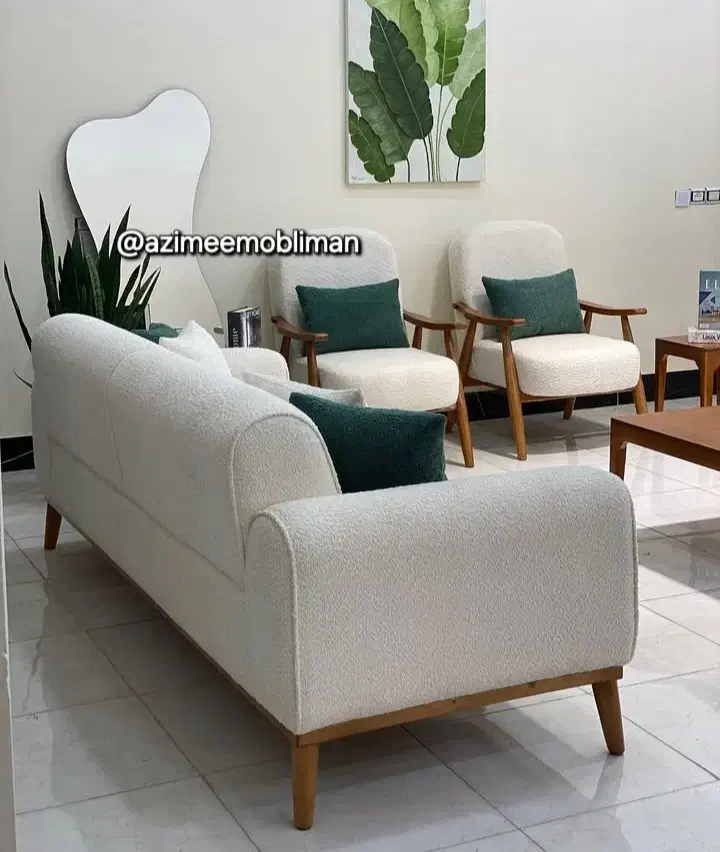 مبل مینیمال الوین. 7نفره|مبلمان خانگی و میز عسلی|اشتهارد, |دیوار