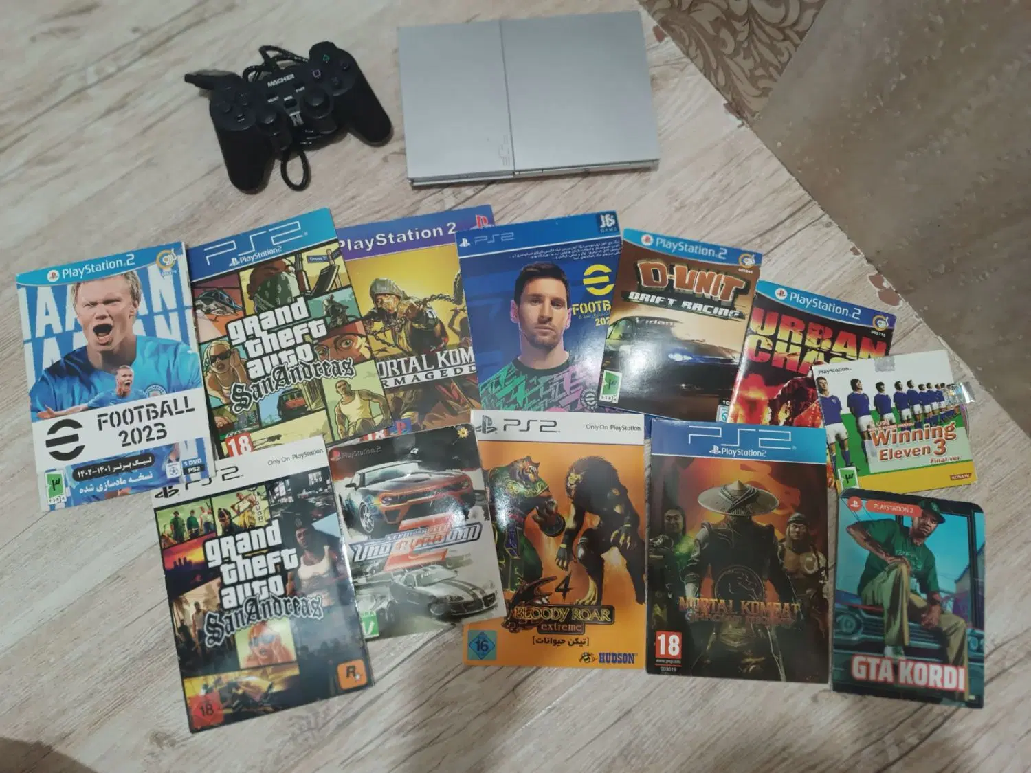 ps2|کنسول، بازی ویدئویی و آنلاین|میاندوآب, |دیوار