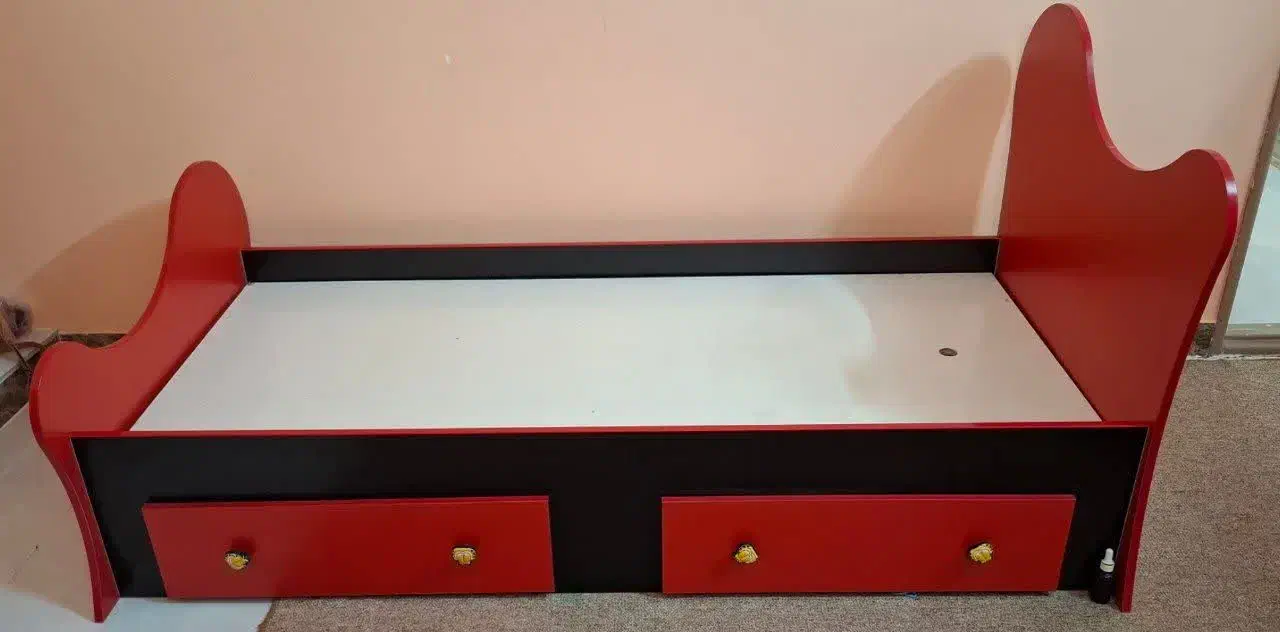 تخت و کمد نوجوان|تخت و سرویس خواب|شاهرود, |دیوار