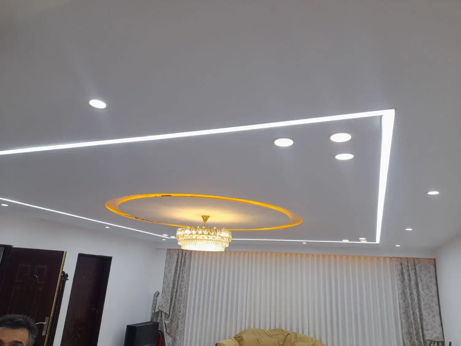 کناف ،شبکهpvc۶۰*۶۰کفپوش|خدمات پیشه و مهارت|قروه, |دیوار